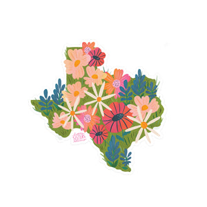 Texas Wildflower Sticker - 1