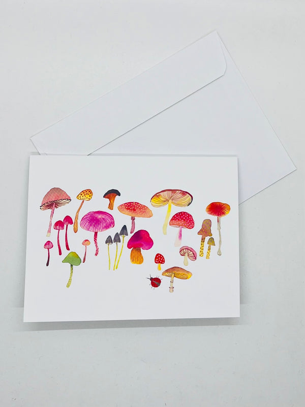 Mushroom Greeting Card - 2