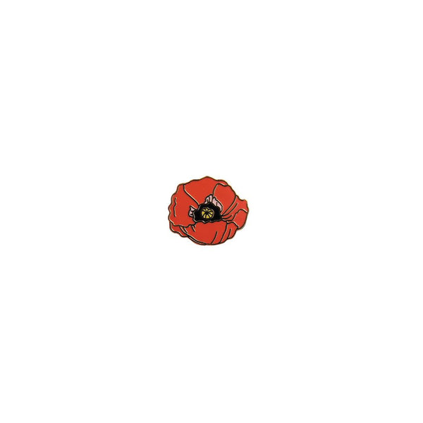 Red Poppy Pin - 2