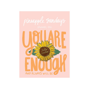 Hello Sunshine Sunflower Pin - 1