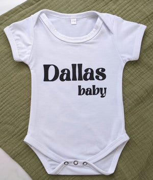 Dallas Baby Bodysuit  - 1