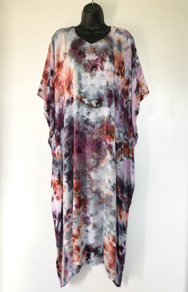 Plus Size Dyed Caftan - 2