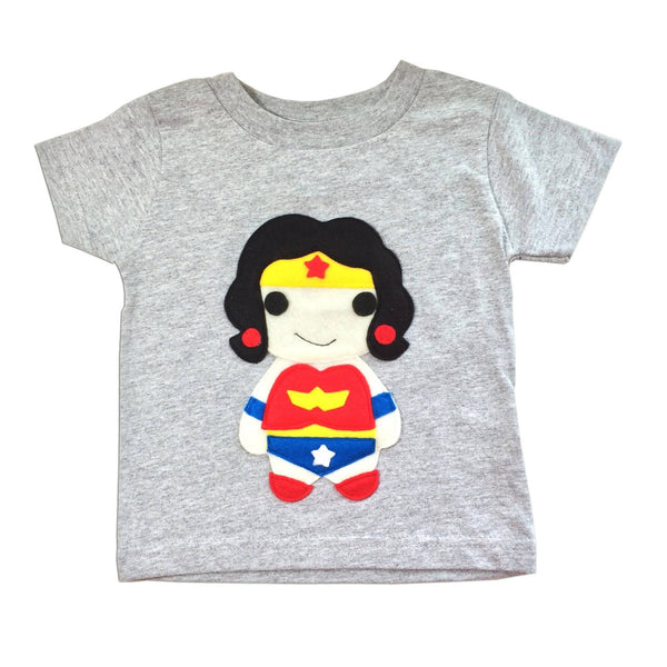 Wonder Girl Super Hero - Kids T-shirt