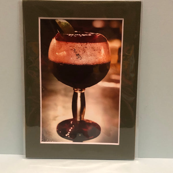 Red Cocktail Photography Print