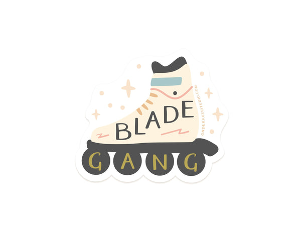 Blade Gang Rollerblades Sticker