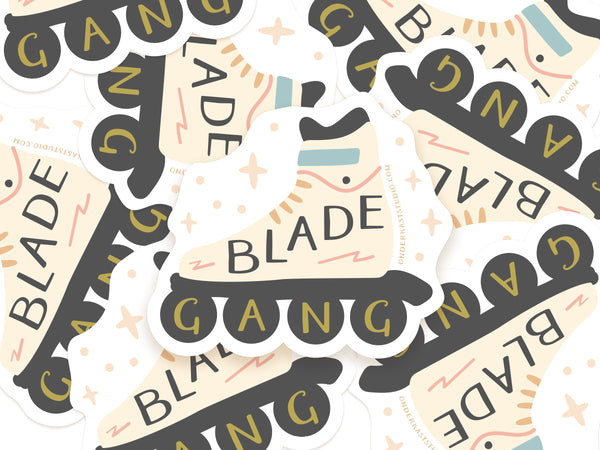 Blade Gang Rollerblades Sticker