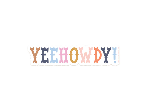 Yeehowdy Sticker