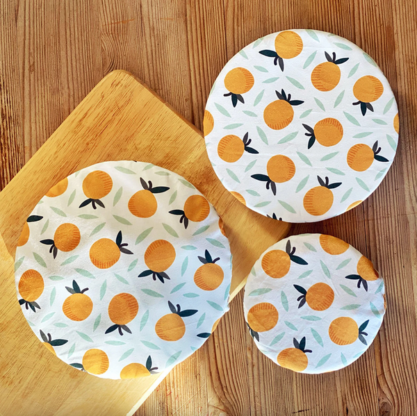 Fruit Pattern Cotton Bowl Covers - 2