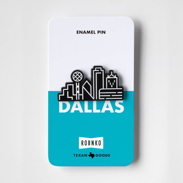 Dallas Skyline Pin - 1