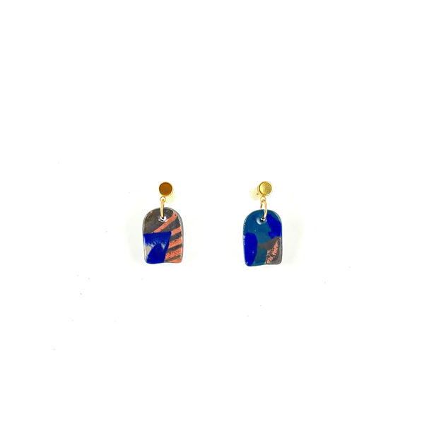 Slate Stud Earrings - 1
