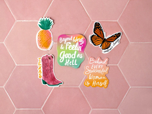 Successful Woman Sticker - 2