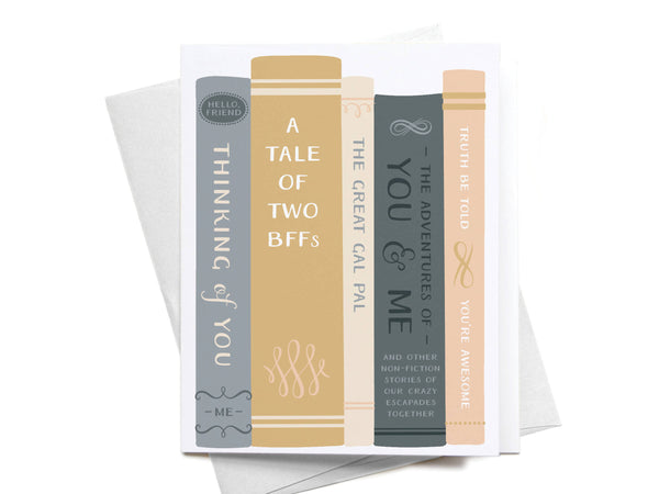 BFF Books Greeting Card - RS