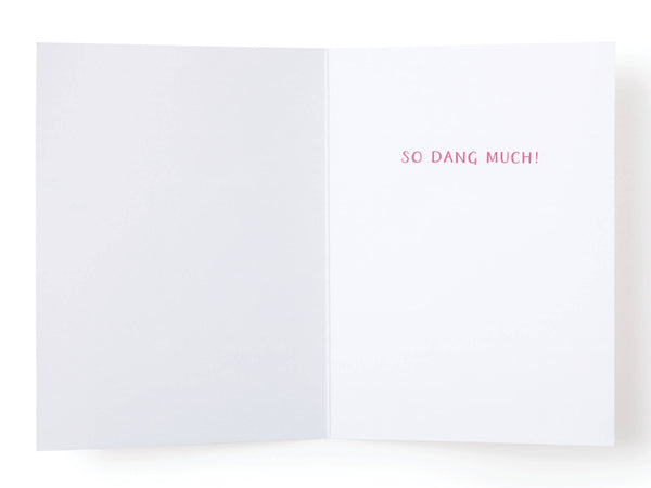 Love Ya Babe Greeting Card - DS