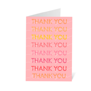Thank you, Thank you Card - 1