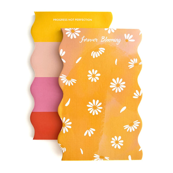 Sherbert Blooms Wave Notepad - 2