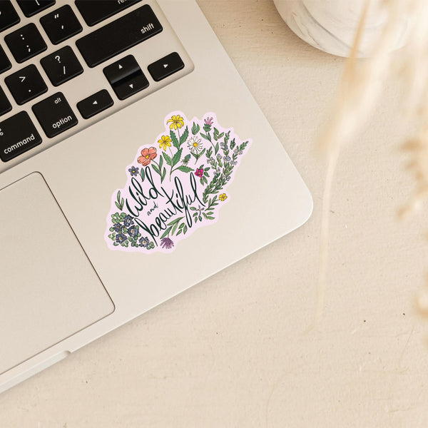 Wild & Beautiful Sticker - 2