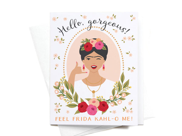 Hello Gorgeous Greeting Card - DS