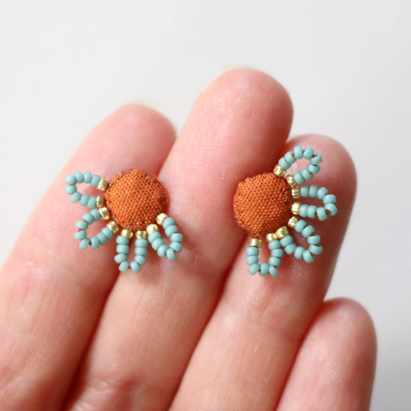 Bloom Studs (Orange) - 2