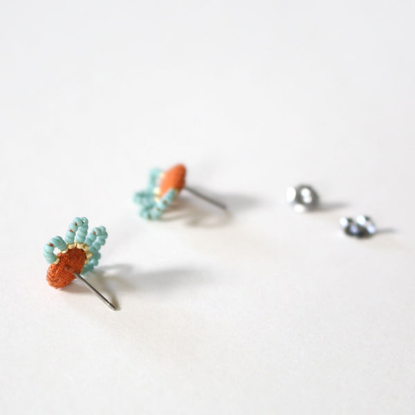 Bloom Studs (Orange) - 3