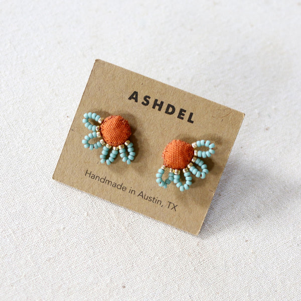 Bloom Studs (Orange) - 4