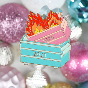 2021 Christmas Ornament - Dumpster Fire