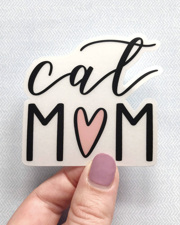 Cat Mom Sticker