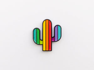 Retro Cactus Pin - 1