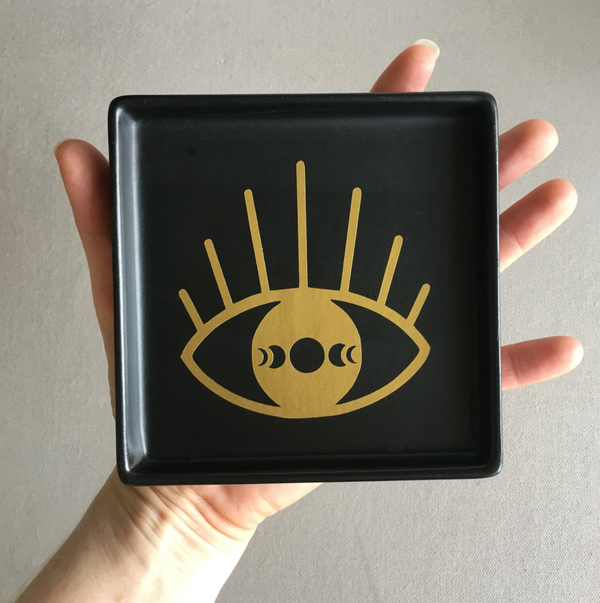 Moon Eye Square Catchall Dish