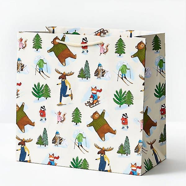 Snow Critters Large Gift Bag
