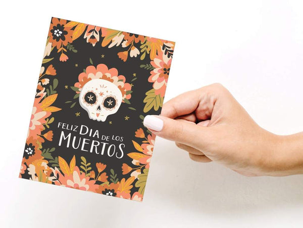 Feliz Dia de los Muertos Greeting Card - DS