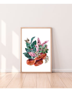 Blooming Cowboy Hat Art Print - 1