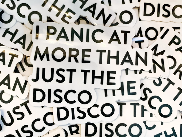 Panic At More Than The Disco Sticker  - 2