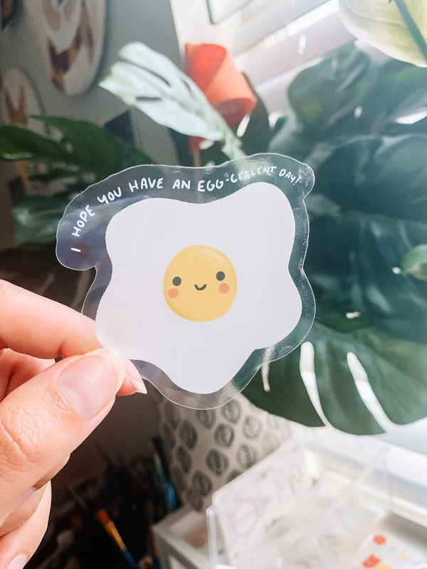Have an Eggcellent Day Sticker - 1