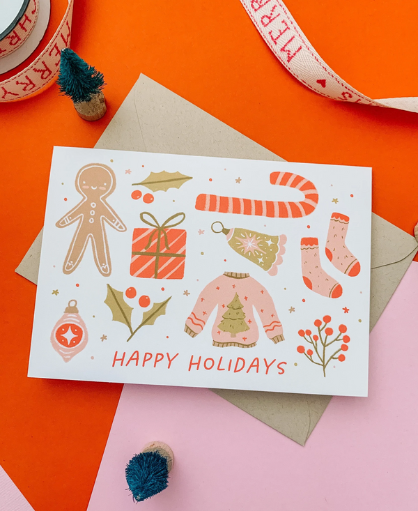 Happy holidays Greeting Card - 1