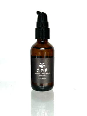 Jasmine + Bergamot Body Oil 2 oz - 1