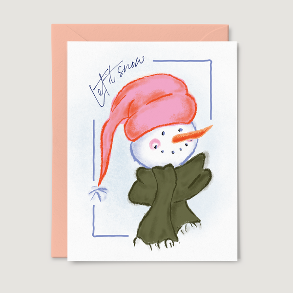 let it snow card - 1