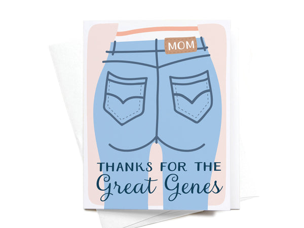 Thanks for the Great Genes Greeting Card - HS