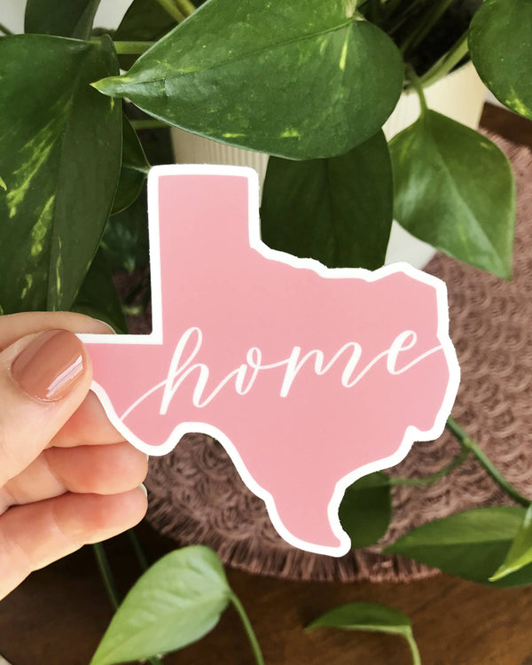 Texas Home Sticker