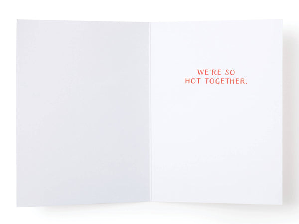 We Make the Most Perfect Match Greeting Card - DS