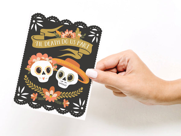 Til Death Do Us Part Greeting Card - HS