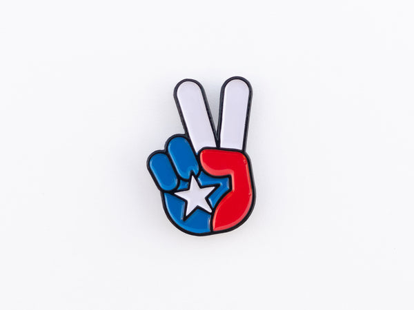 Texas Peace Pin - 1