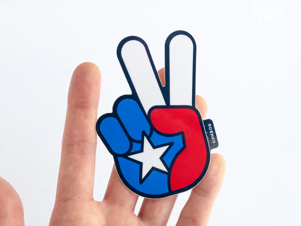 Texas Peace Sticker
