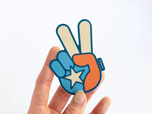 Texas Peace Sticker