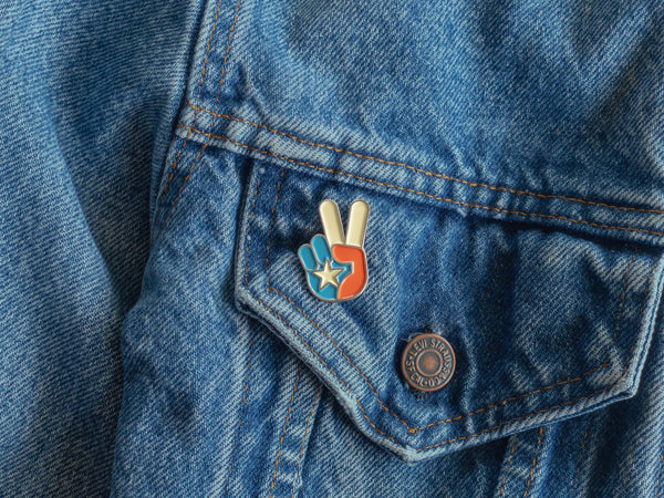 Texas Peace Pin