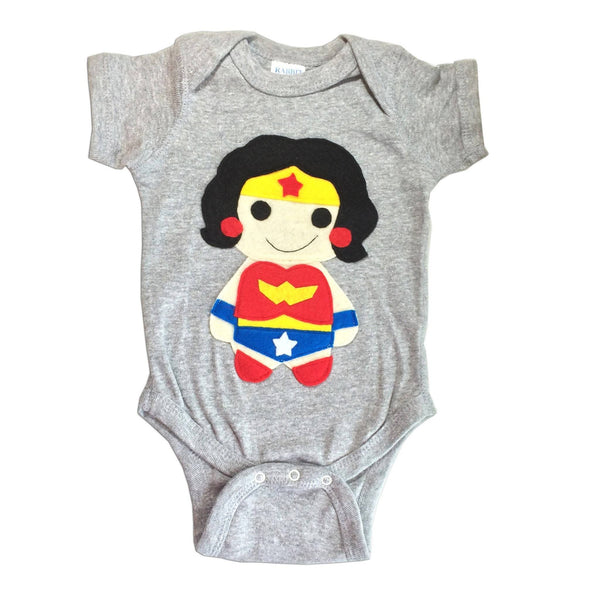 Wonder Girl Super Hero - Baby Onesie