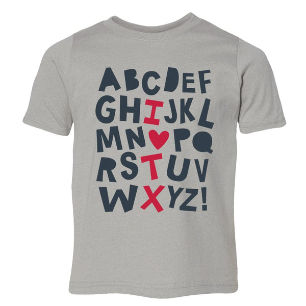 Texas Alphabet Kids Tee