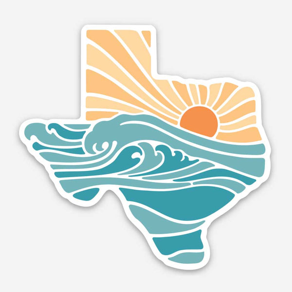 Gulf Coast of Texas Sticker