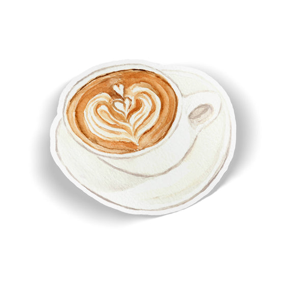 Coffee Latte Sticker