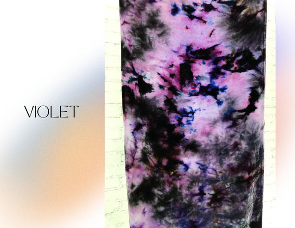 Dyed Velvet Scarves - 2