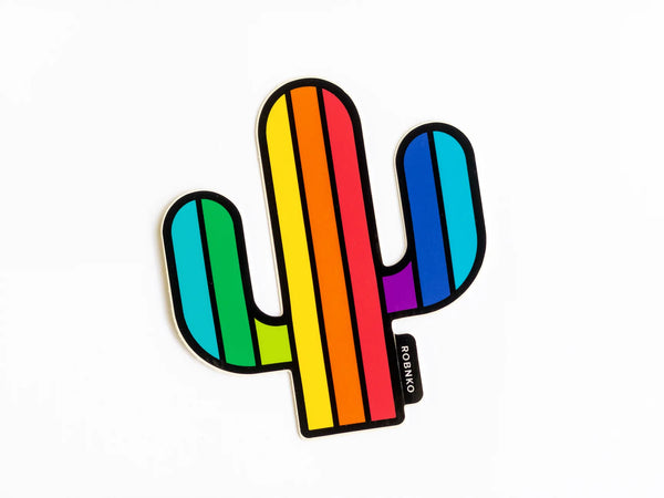 Retro Cactus Sticker